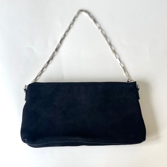 Banana Republic Black Suede Purse. - Picture 5 of 5